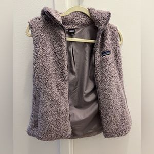 Patagonia vest in purple